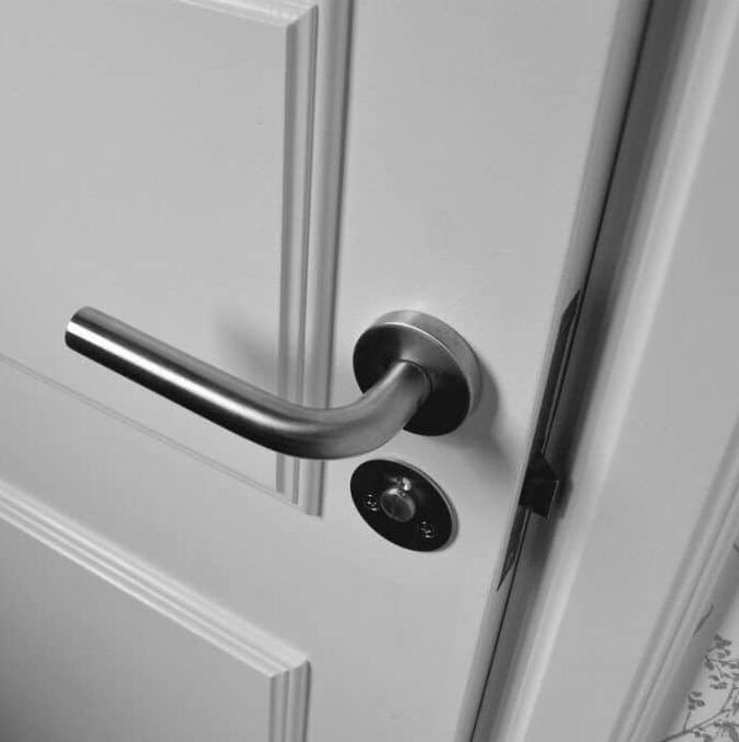 Sticking door